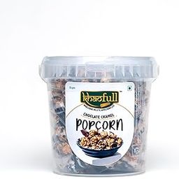 KHAOFULL Chocolate Caramel Popcorn – 225g | Gourmet Popcorn Snack with Rich Chocolate & Caramel Coating | Crunchy, Sweet & Indulgent Treat-image-49