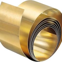uxcell Brass Sheet Roll, 1Pcs 40" x 1.2" x 0.0059" H62 Metal Foil Plate for Crafts, Electrical Repairs, Industry-image-38