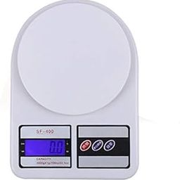 VINKAL Digital Kitchen Scale with LCD Display, 10 Kg Capacity, for Home Baking, Cooking, Balance Diet-12