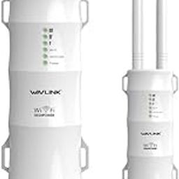 WAVLINK ARIEAL HD2 – AC600 Outdoor WiFi Access Point High Power Dual Band 2.4+5G 600Mbps Wireless Router/AP/Wi-Fi Range Extender 3 in 1 Weatherproof with PoE, Upgrade Version-20