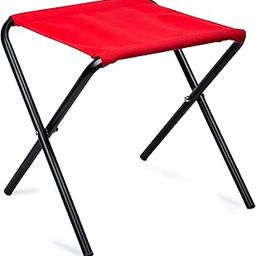 GREENLANDS Lightweight Foldable Stool Ideal for Outdoor, Camping, Hiking, Fishing, Picnic, Long Trips, Garden, Terrace, and More (Red, M)-image-62