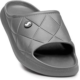 Dribble Casual Slides| Fashionable| Breathable | Stylish | Lightweight | Anti-Skid | Durable | Superfoam For Ultra Comfort| Technical Utility |Premium Slides For Men Indoor and Outdoor use-picture-17
