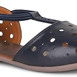 Navy Blue Sandals Outdoor Casual Evening Comfortable And Trendy For Women/Girls Pack OF 1-image-11