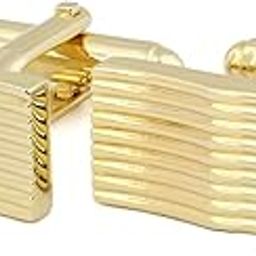 Contemporary Golden Grace Cufflinks for Men-picture-27