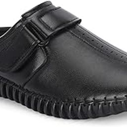 KASTAVA Mens 102 Synthetic Leather Sandals Casual Back Open Sporty Comfortable Toe Sandals with Premium PU Padding-image-74