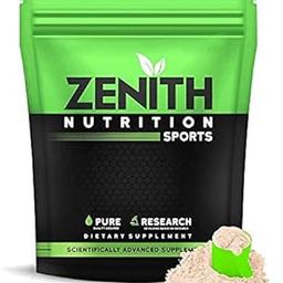 Zenith Nutrition Raw Whey Protein 80% | USA Made | Unflavoured - 1kg | with Digestive Enzymes-26