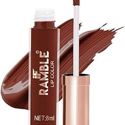 If Ramble Matte Quin Lip Color|Matte Texture|12Hrs Waterproof|Smudge Proof |Toxic Free |Vegan|Longwear, 8 ml (214)-image-54