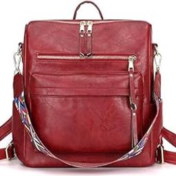 Women's Fashion Backpack Purses Multipurpose Design Handbags and Bag PU Leather Travel bag Vegan Leather Girl's Travel Backpack-image-13