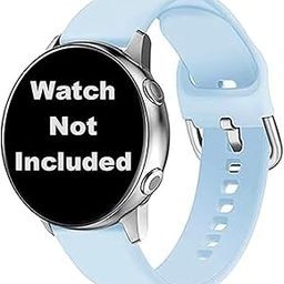 STRAPY Soft Silicone with Metal Buckle Straps Replacement Belt Band for Redmi Watch 5 Active Smart Watch Strap Fit for Mi Watch Active 5-picture-30
