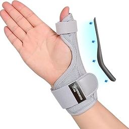 EcommerceHub Thumb Spica Splint Brace, Hand Support, Thump Stabiliser for Pain, Sprains, Strains, Tendonitis, Soft Tissue Injuries, Carpal Tunnel & Trigger Thumb Immobilizer, FIT IN BOTH HAND, 1PC-image-20