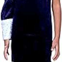 Girls White+Black Colour Party One Piece-image-61