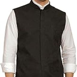 Men's Cotton Nehru Jacket I Allover Embroidered Jacket Regular Nehru Jacket I Fastive Party Wedding Neharu Jackets-picture-18