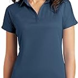 Womens Crossover Raglan Polo (L575)-image-37