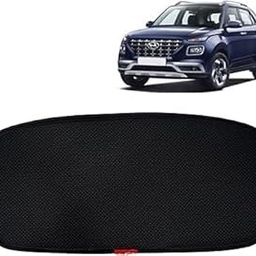 Alex Traders Venue Car Sun Shade Rear Windshield Non Magnetic Fix Type Curtain for 2019 to 2020 Model, Compatible with Venue Only, Car Dicky Sunshade, Black, 1 Piece-image-91