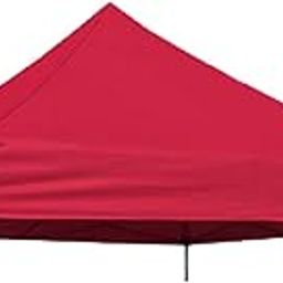 10x10 Feet Waterproof Pop Up Canopy Tent Replacement Top Cover (Red)-image-16