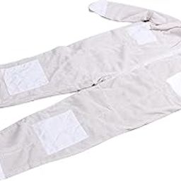 Siamese Bee Suit, Professional Bee Suit Flexible Zipper Pocket Design Portable for Beekeeper(XL)-image-22