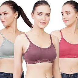 Medium Impact Sports Bra for Women | Daily Use | Non-Wired | Non-Padded | Seamless Bra | Full Coverage | Suitable for Gym,Yoga,Workout-picture-9