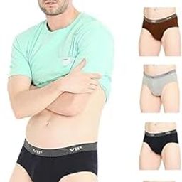 Fresh Men's Breathable Cotton Mesh Briefs - Assorted Colours-picture-18