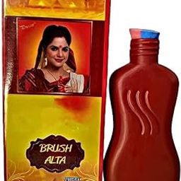 Red Liquid Alta With Brush | Always Shining, Nourishing, Alta For Hand And Feet | Best, 50 ML (G-15)-picture-45
