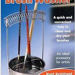Mont Marte Mont Marte Brush Washer, Stainless Steel-image-42