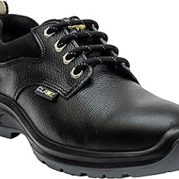 HILLSON Clawz Safety Shoe for Men CL-01 | Most Comfortable Industrial Footwear with Orthobounce in-Socks, Dual Density Sole, Steel Toe Protection, Heat, Water & Oil Resistant | Size 09 India/UK Black-image-54