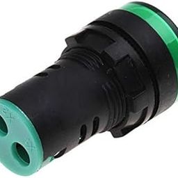 UBERSWEET® 2X(Panel Mount Green Pilot Light Signal Indicator Lamp AC DC 24V H7Y6)-picture-27