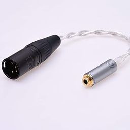 4pin XLR Male to 4.4MM Female Balanced Crystal Clear Silver Plated Shield Audio Adapter for Sony NW-WM1Z 1A MDR-Z1R TA-ZH1ES PHA-2-picture-17