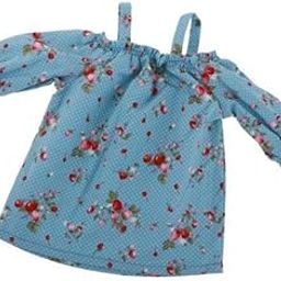 2xBlue Bare Shoulder Tops Clothes for 1/3 BJD Ball Jointed Doll Casual Outfit-76