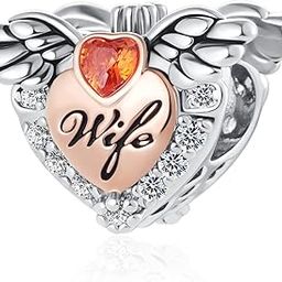 Christmas Wife Mama Bea Bead Blur Crystal Butterfly Sunflower Cross Religious Charm fit Charms Bracelet, crystal, base-image-58