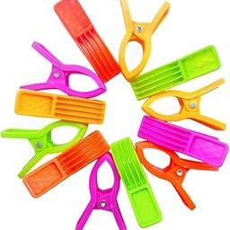 ZADDIK™ Heavy-Duty Rust-Resistant Plastic Cloth Hanging Clips – Durable Pegs for Drying, Suitable for Hangers, Rods, Ropes, Towels, and Cloths, Heavy Duty Cloth Pegs (Mix Color) (12-pcs)-image-57
