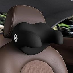 DUNGRANI ENTERPRISE Car Neck Pillow, 1 Pcs Neck Pain Relief for Long Drive Car Seat Back Head Rest Memory Foam Pillow for Driving with Adjustable Strap,and Breathable Removable Cover (Style 5)-55
