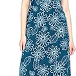 Women's Cotton Floral Printed Maxi Long Nighty for Women Stylish 5834-image-11