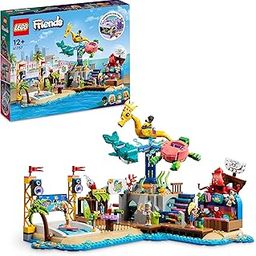 LEGO Friends Beach Amusement Park 41737 Building Toy Set; A Technical Building Project for Ages 12+-22