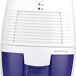 LOOM TREE® Portable Home Dehumidifier Bedroom Basement Air Dryer Mini Moisture Absorber | Home Improvement | Heating Cooling & Air | Dehumidifiers-image-62