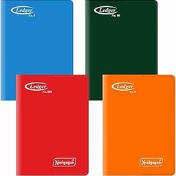 NEELGAGAN Ledger Pocket Size (No. 000), (9.5 x 12.5cm) Soft Cover Plastic (PVC) Pack of-2-image-42