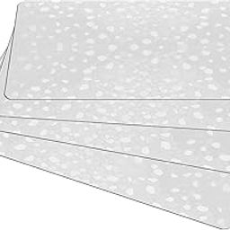 Kuber Industries Diamond Texture Fridge Mat Set of 4 | Water Proof Refrigerator Drawer | Reusable & Washable | Multipurpose for Kitchen (Mint Green)-15