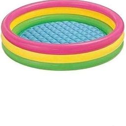 FEDDE Summer Water Fun Bathing Tub Toy for Kids Without Pump | 2 feet Kid's Inflatable Baby Bath Tub | 1-3 Years Inflatable Baby Water Pool | Indoor & Outdoor Swimming Pool for Kids (Multicolor)-7