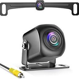 PixelMan Backup Camera,AHD 1080P Metal 170 Degree Wide Angle Rearview Reversing Camera,PMD2A-S Clear Night Vision IP69 Waterproof Universal Reverse Rear View Camera for Car Vehicle SUV RV-11