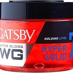 Gatsby Japan Water Gloss - Hyper Solid, Wet Look Hair Gel, Shine Effect, Long Lasting Hold, Non Sticky, Easy Wash Off, Holding Level 7, 300gm-18