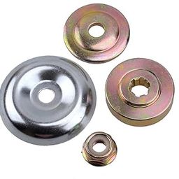 Sadaiv Nipun 4 Pcs Replacement Metal Gear Head Mounting Nut Kit 1 Set Gear Head Gearhead Nut Plate Replacement Fit for Strimmer Trimmer Brush Cutter Accessories-42