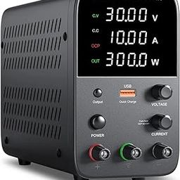 WANPTEK-CHAALAKAM SMPS Variable DC Power Supply 0-30V & 0-10A (300W) WPS3010H - 03 Window 04 Digit Display-25