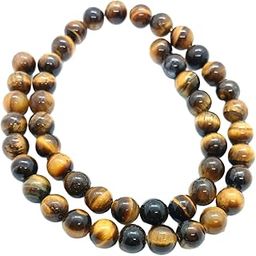 Blue bijoux Natural Stone Tiger Eye Beads 8MM Polished Smooth Round Gemstone Beads for Jewelry Making-image-26