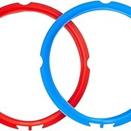 Instant Pot Sealing Rings, Mini 3 Quart, Red/Blue -2 Pack-12