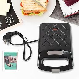 Oblivion Sandwich Maker with Non-Stick Plates (1 Pc / 500W) – Quick and Easy Sandwiches, Perfect for Breakfast and Snacks-picture-10