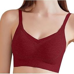 Women's Push Up Bra Plunge T Shirt Bras Padded Non Wired Brassiere Full Cup Workout Bra-picture-54