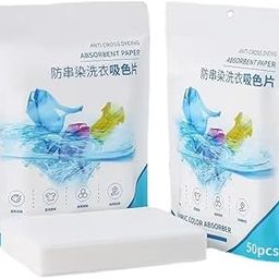 DMDENT Color Grabber | Protects Laundry From Color Runs or Bleeds | Color Catcher Sheets for Laundry | In-Wash Dye Grabbing Sheets | Maintain Original Color of Clothing | 50 Count Per Box (SET OF - 2)-image-90