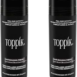 Hair Building Fiber Natural | Pack of 2 | 27.5g Brown | Instant Hair Thickening Solution | Long-Lasting, Water-Resistant | For Men & Women-image-26