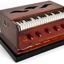 Miniature Harmonium (5x7x10cms)- Handcrafted Wooden Indian Musical Instrument Replica for Home D�cor, Gifts, Collectibles & Cultural Decor - Showpiece for Office Desk and Car Dashboard-image-13