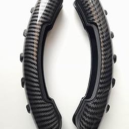 Autofetch Car Car Steering Wheel Cover | Interior Decoration | Anti-Slip Cover | Anti Skid |(Carbon Black) Suitable with KIA Seltos-image-48