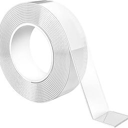 RECLUSE Double Sided Tape Heavy Duty Adjustable Adhesive Mounting Tape, Magic Improvement Two Sided Wall Tape Strips Reusable Strong Sticky Transparent Tape Gel for Home Office Car Décor, Carpet Mats-image-3